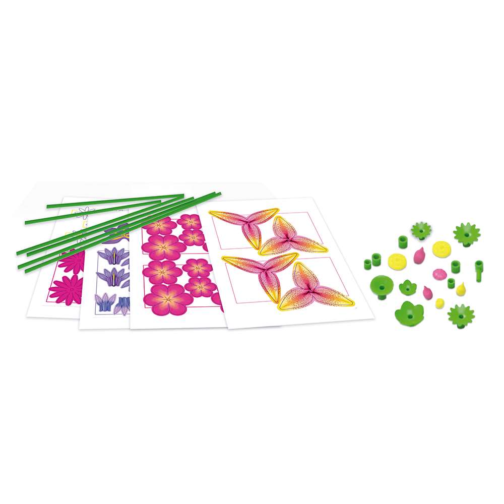 The Happy Puzzle Company Floral Art Wildflower Bouquet
