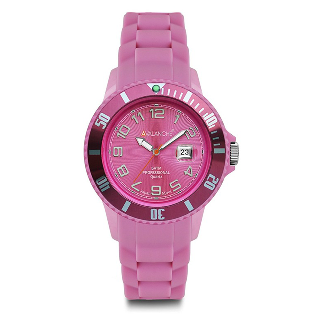 Avalanche Pink Ladies Watch