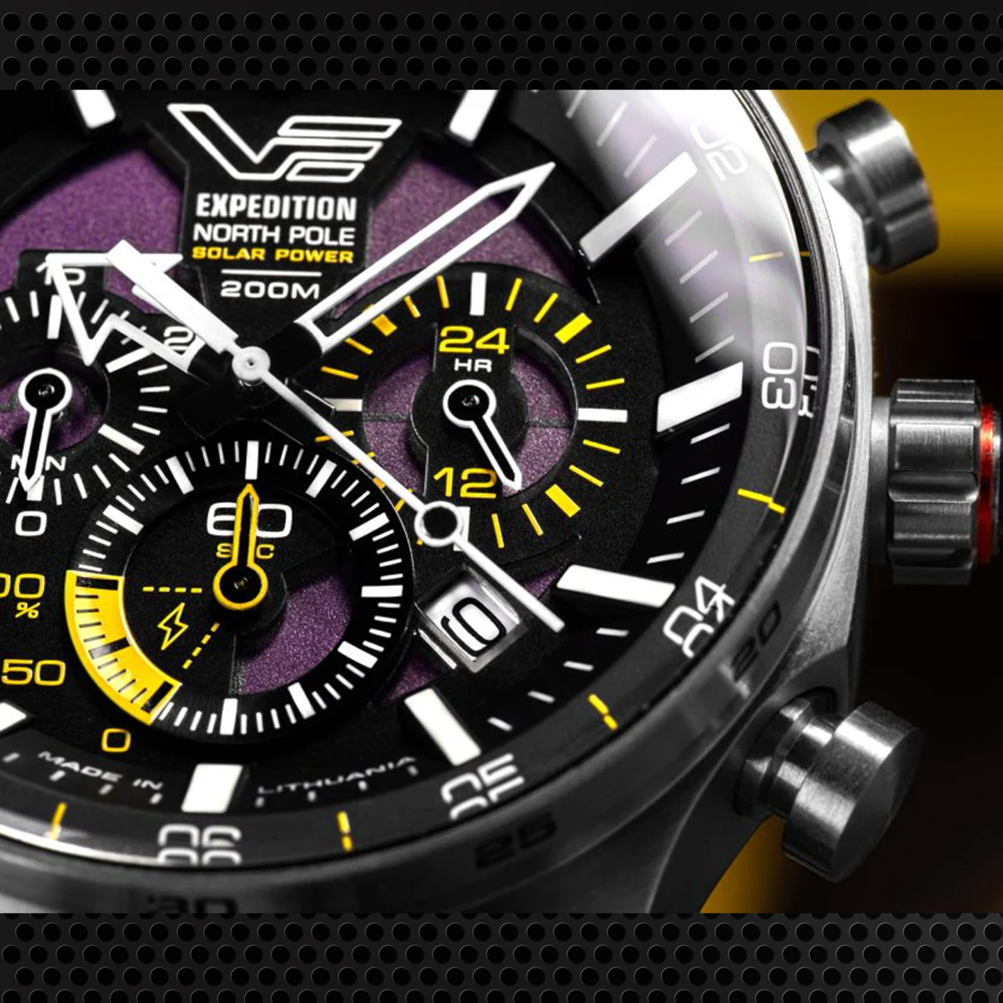 Vostok Europe Expedition North Pole 'Polar Poppy' VR42-595A732 Watch