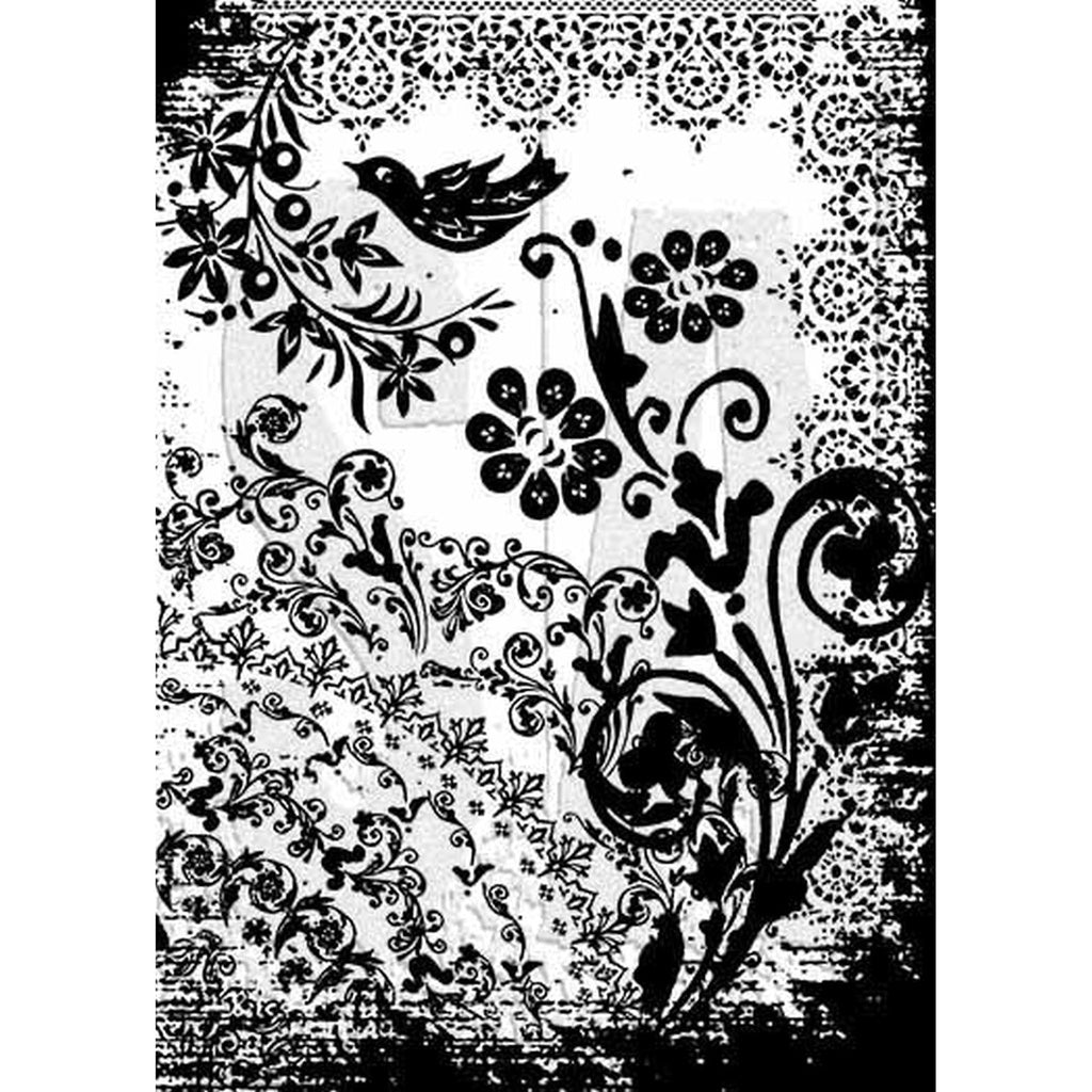 Tim Holtz Stampers Anonymous Components Stamp - Tattoo You