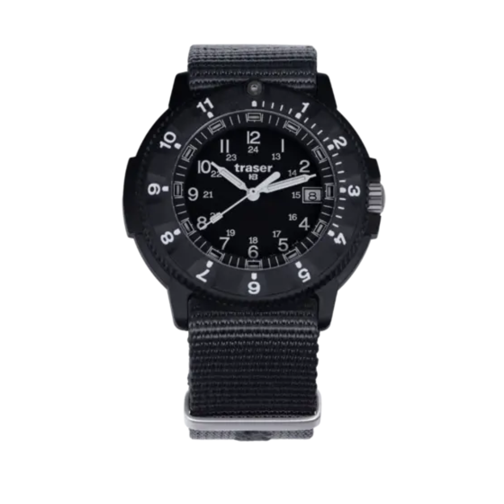 Traser P65 Tactical Mission Black 111829 Watch (Nato Strap)