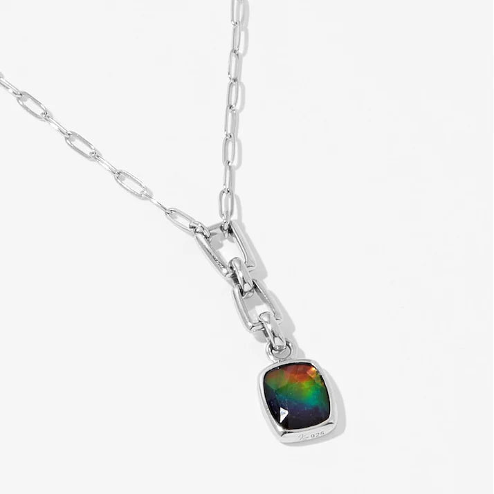 Canadian Ammolite Gems by Kenneth Bradley ‘Aveline’ Necklace