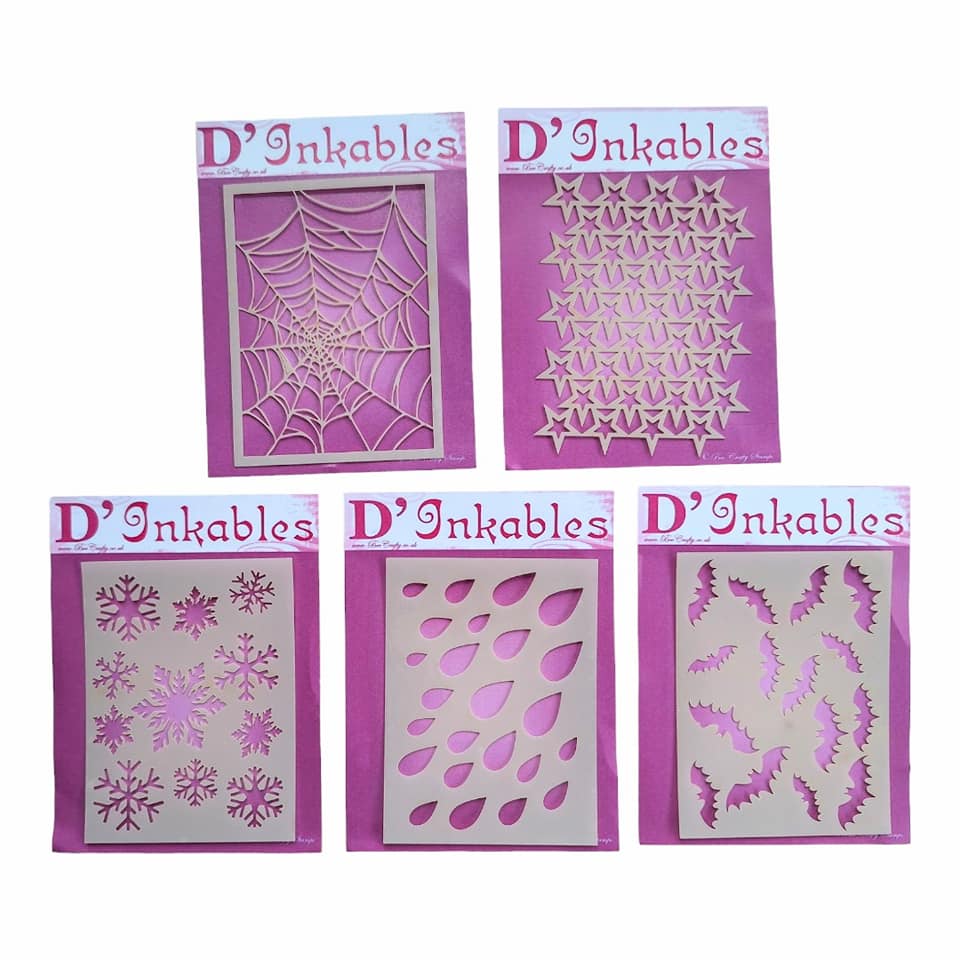 Bee Crafty D'Inkables Set 4