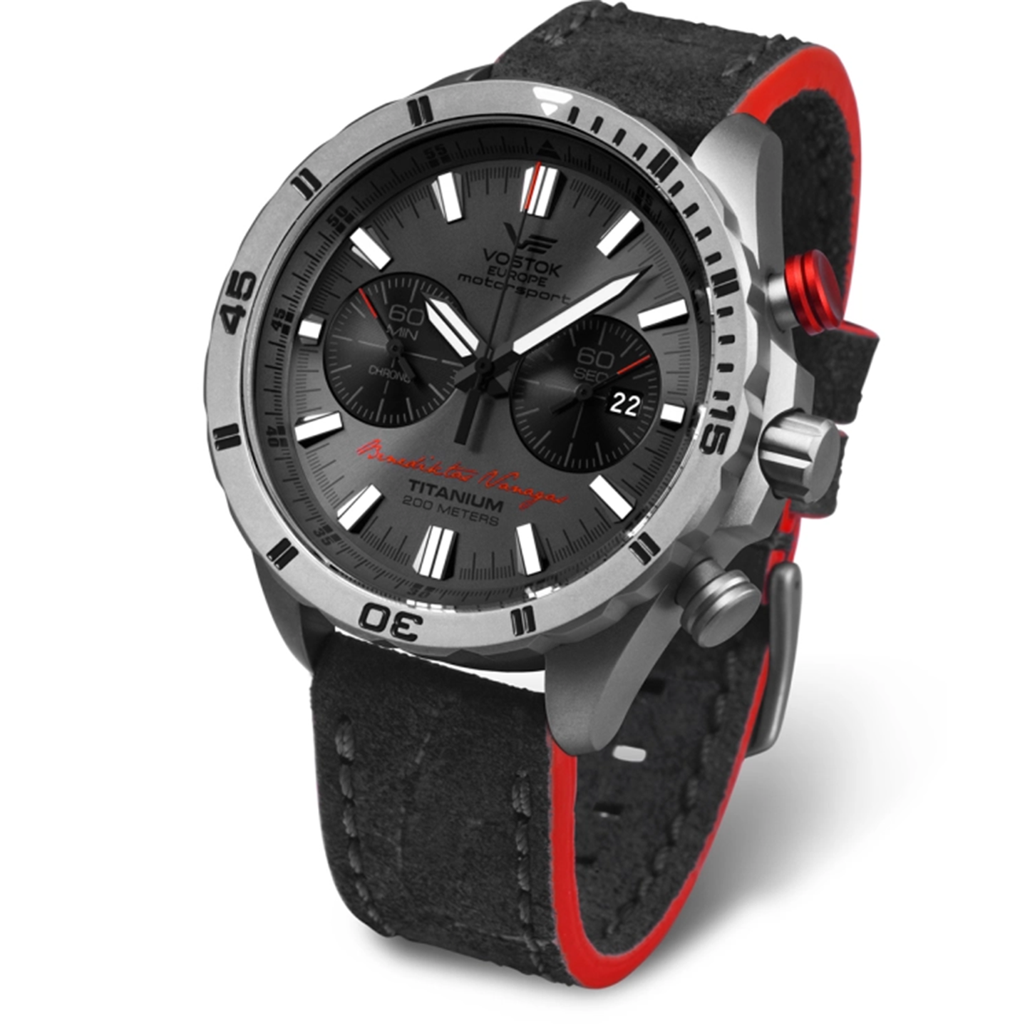 Vostok Europe Benediktas Vanagas Motorsport 6S21-320H391 Watch