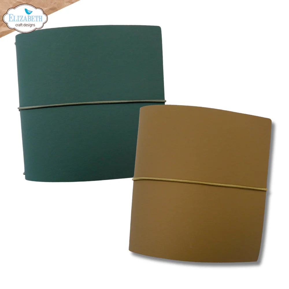 Elizabeth Craft Designs Square XL Journal Bundle (Sandstone and Dusty Teal)