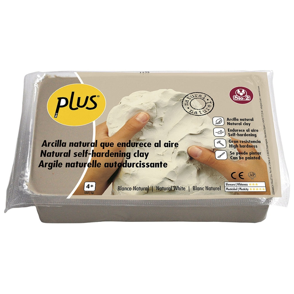 SIO 2 PLUS 1.5kg Natural White Self-hardening Clay
