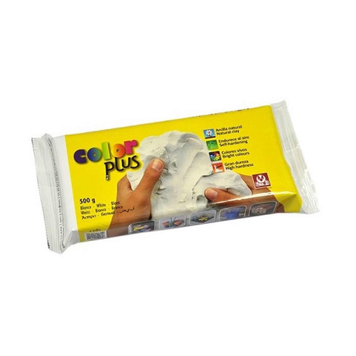 SIO 2 ColourPlus Natural Self-hardening Clay - White