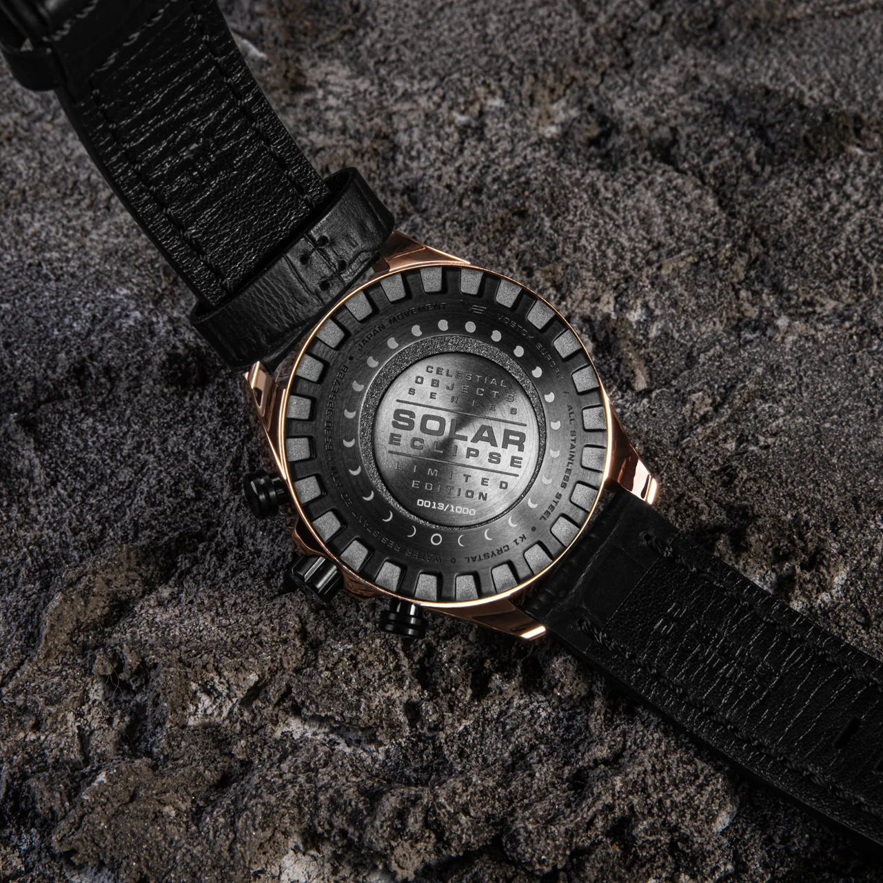 Vostok Europe 'Solar Eclipse' Limited Edition 6S30-325E728 Watch