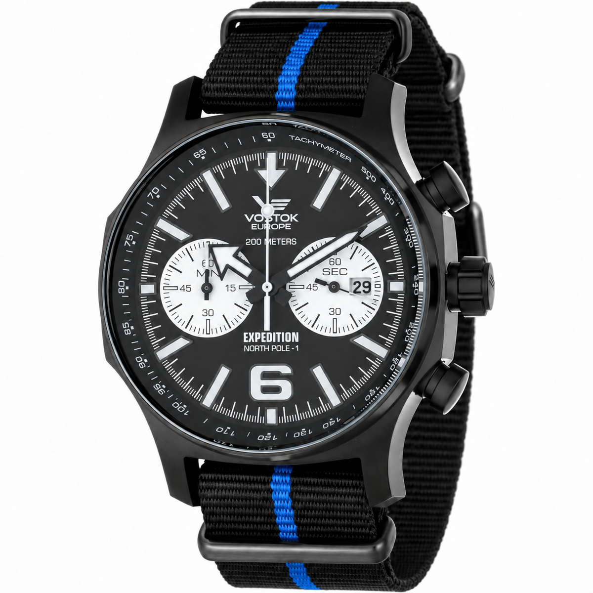 Vostok Europe Expedition 6S21-5954199 Chronograph - NATO Strap