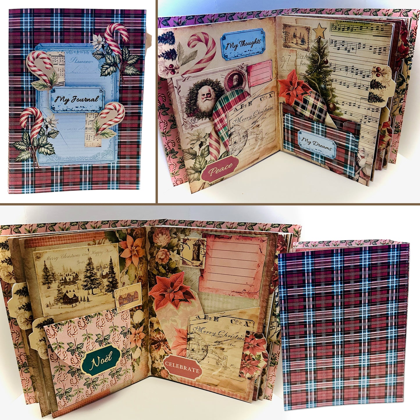 The Crafty Witches Christmas Memories Junk Journal Digital Collection