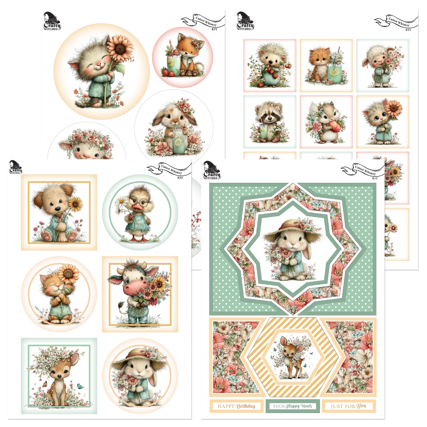 The Crafty Witches Cutest Whimsy Digital Collection