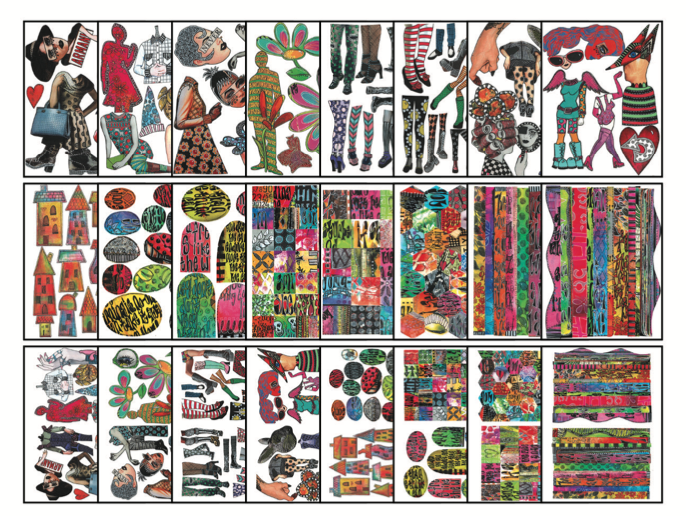 Dylusions Collage Sheets #3 - 24 Sheets