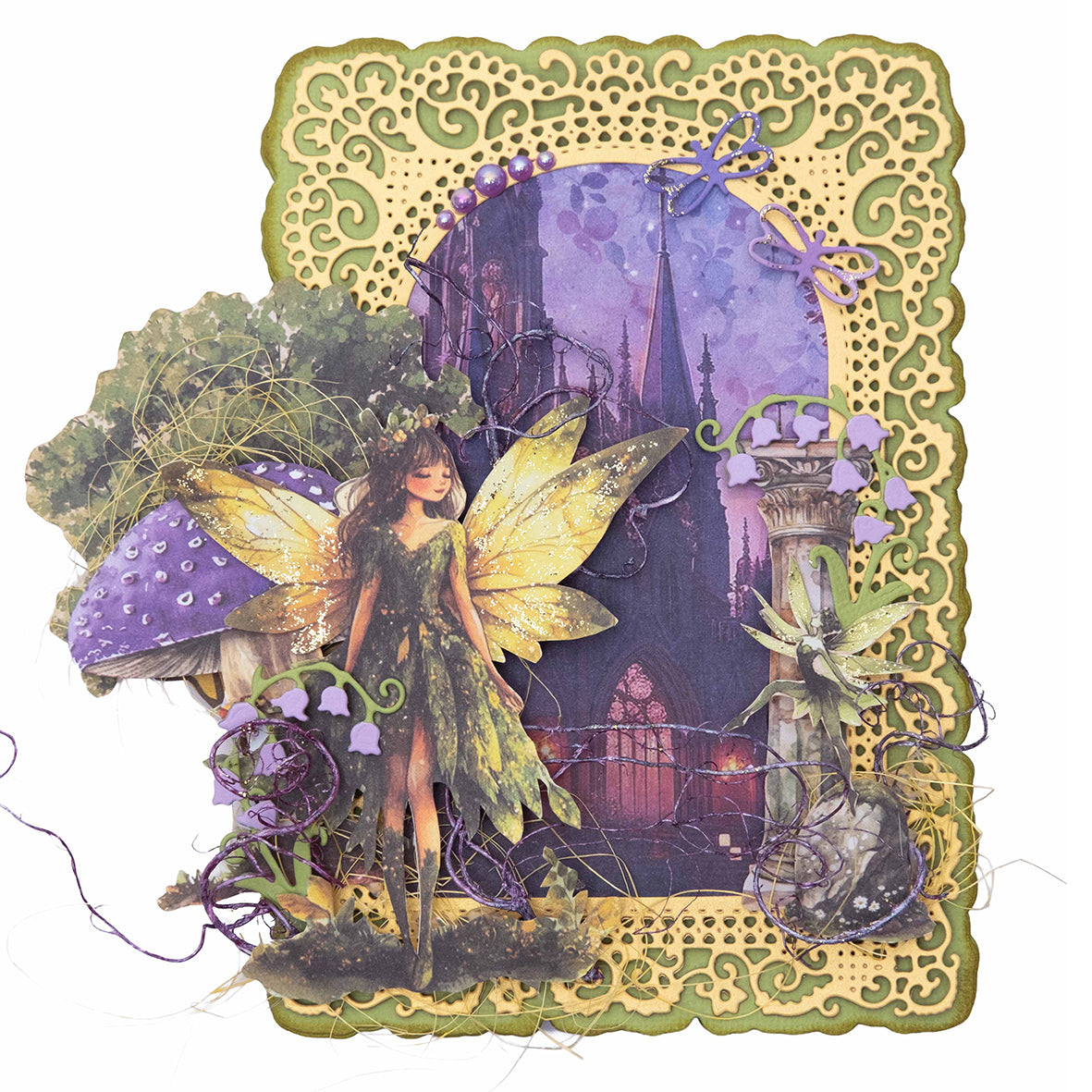 Studio Light Enchanted Fairytale Die-cut Paper Pad Die-cut Elements - 20 Sheets