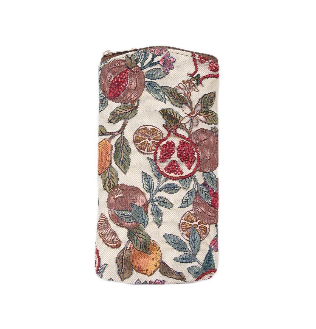 Signare Tapestry William Morris Pomegranate & Lemon Bucket Bag with Glasses Case