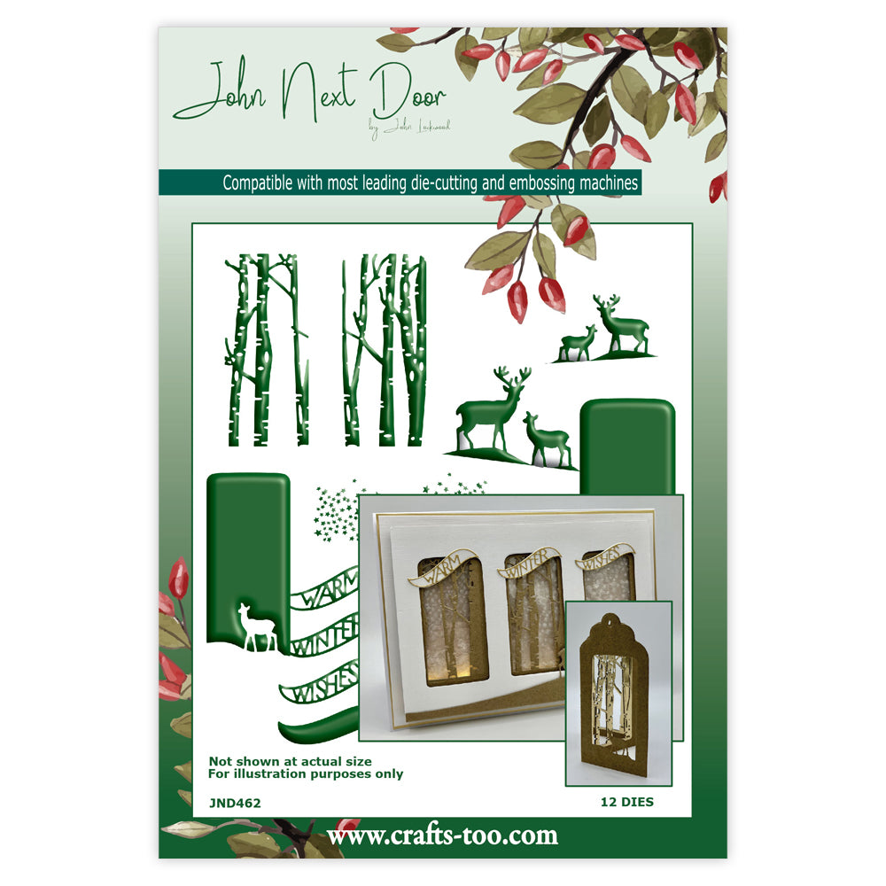 John Next Door Die Set - Tag Favour Box - 12 Dies