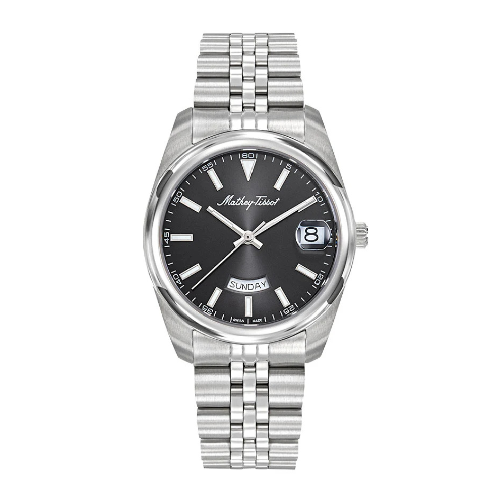 Mathey Tissot Mathy Day-Date Black Watch