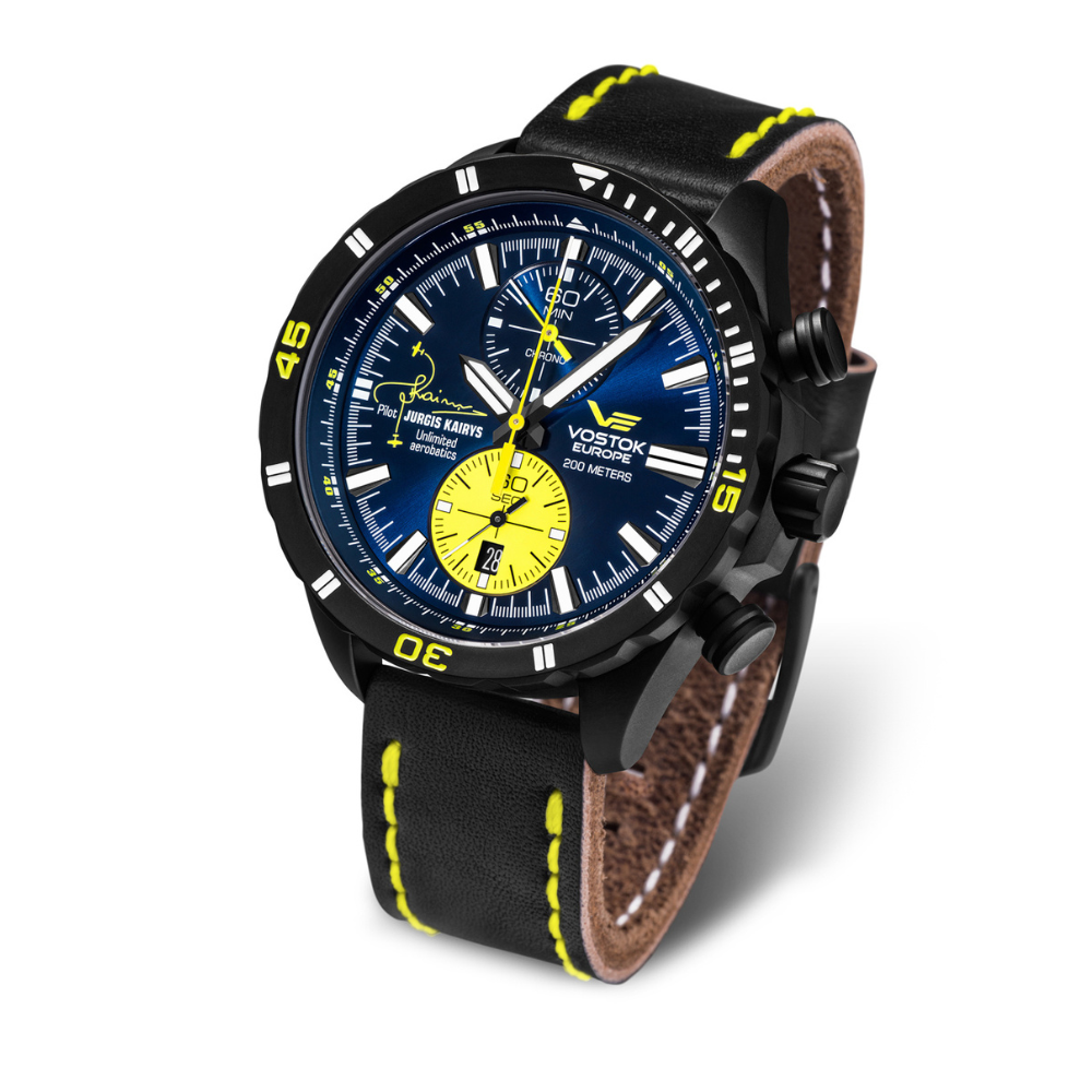 Vostok Europe Jurgis Kairys 6S11-320J362L Limited Edition Chronograph
