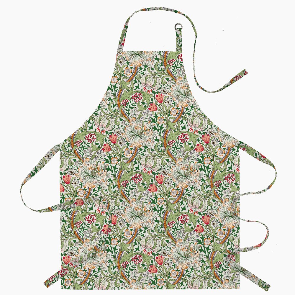 William Morris Gallery Acrylic Apron - Golden Lily