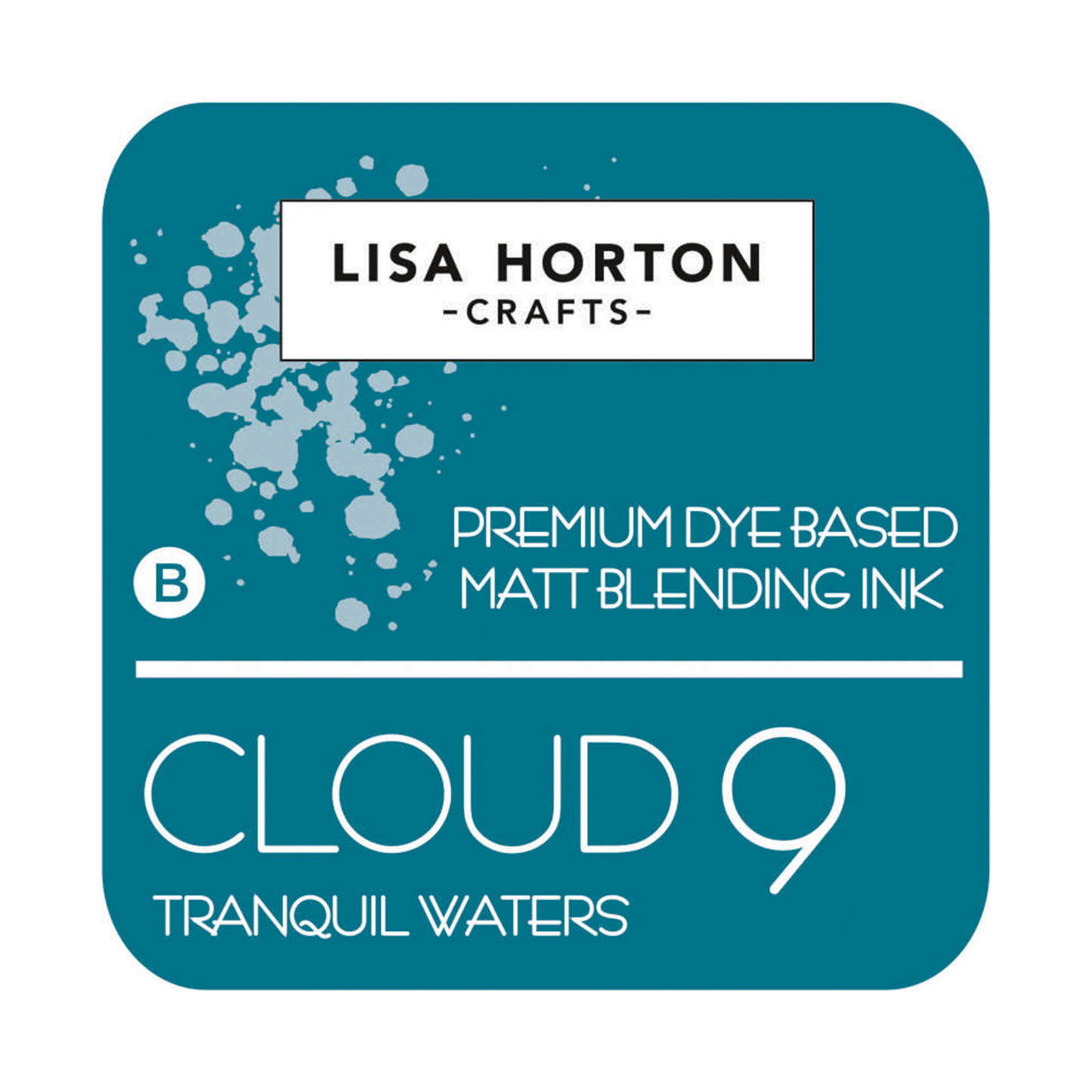 Lisa Horton Crafts Cloud 9 Matt Blending Ink Pad - Tranquil Waters