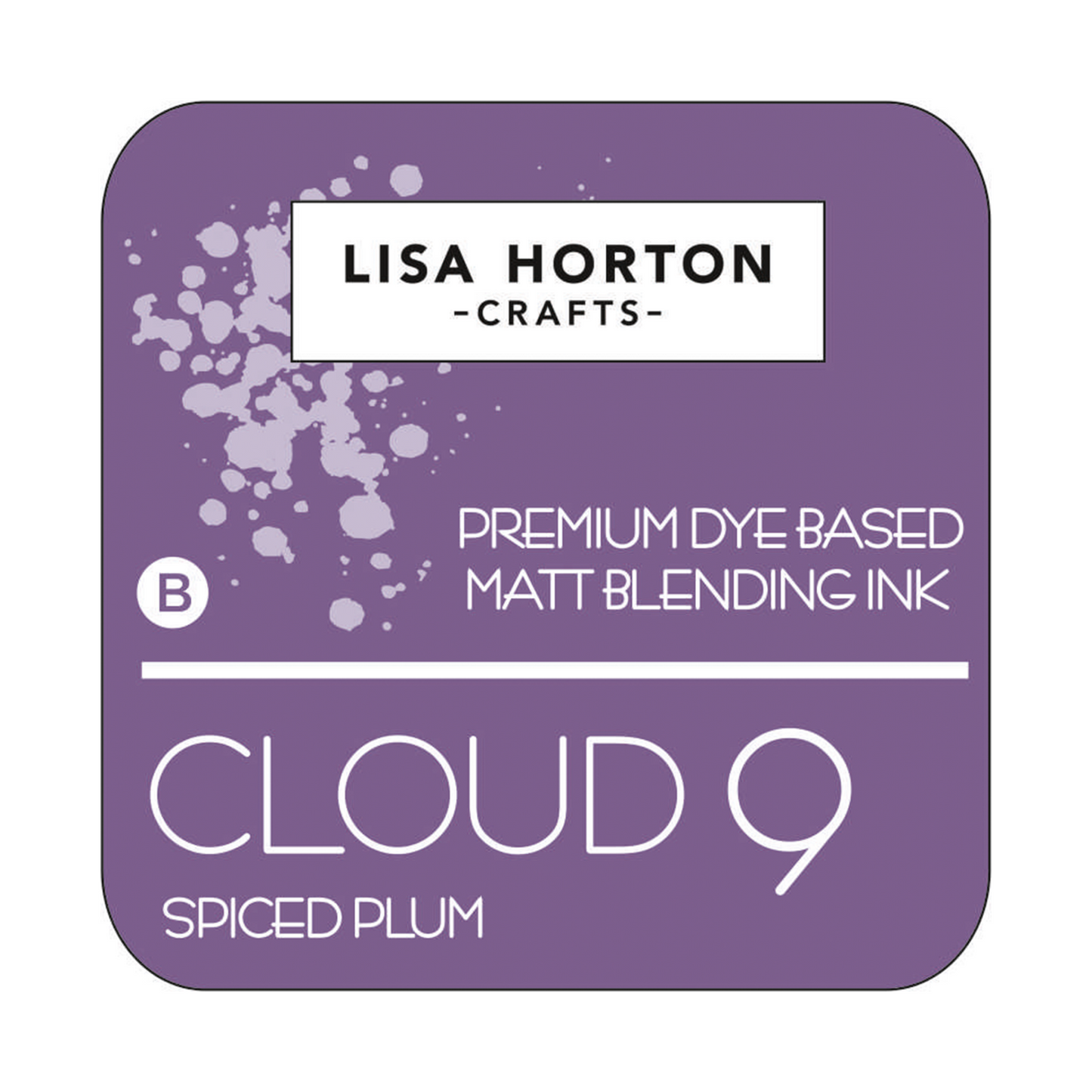 Lisa Horton Crafts Cloud 9 Matt Blending Ink Pad - Spiced Plum