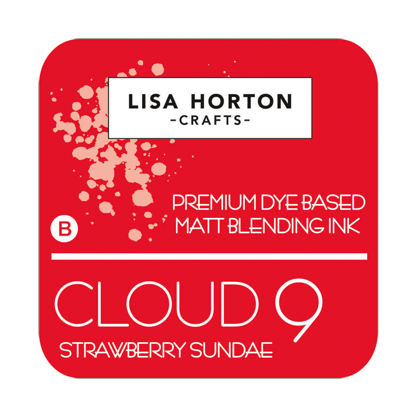 Lisa Horton Crafts Cloud 9 Matt Blending Ink Pad - Strawberry Sundae