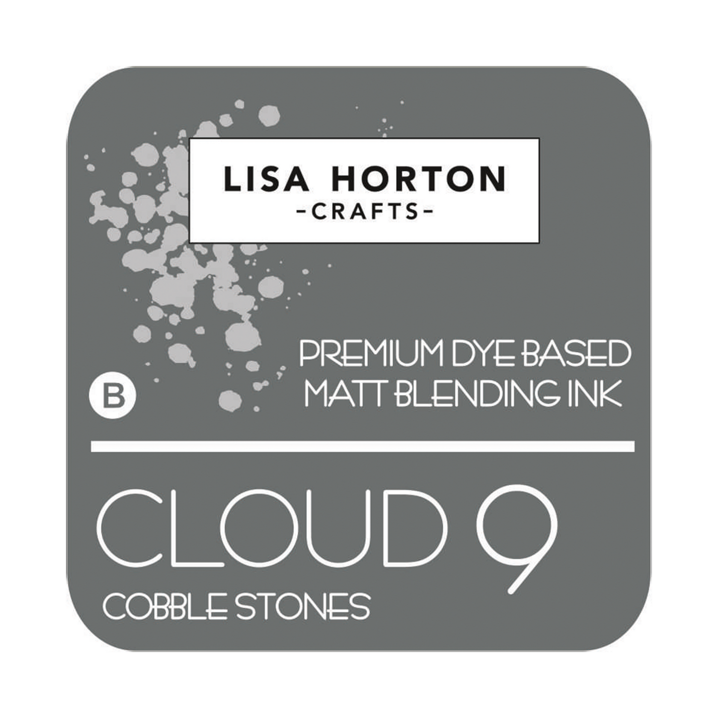 Lisa Horton Crafts Cloud 9 Matt Blending Ink Pad - Cobble Stones