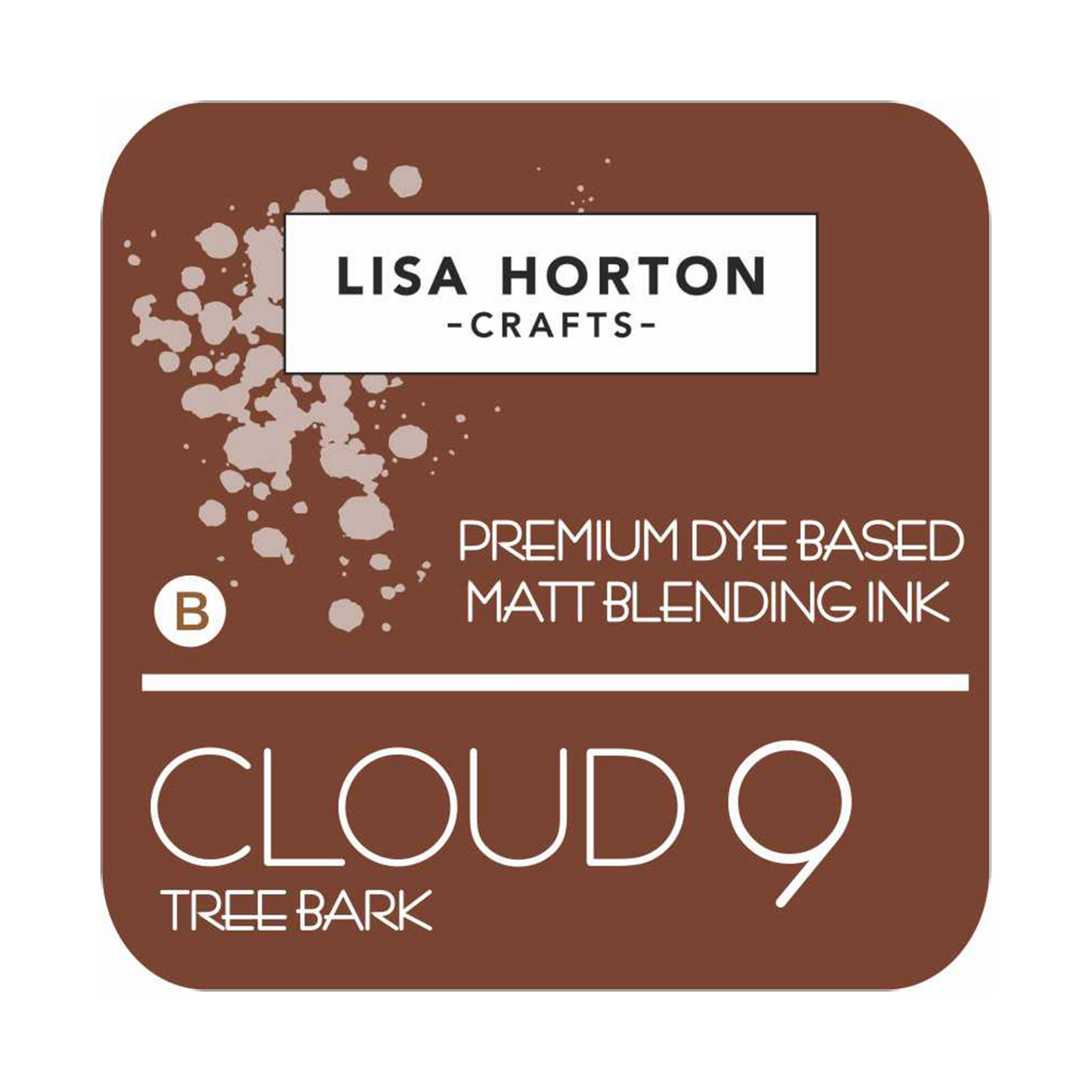 Lisa Horton Crafts Cloud 9 Matt Blending Ink Pad - Tree Bark