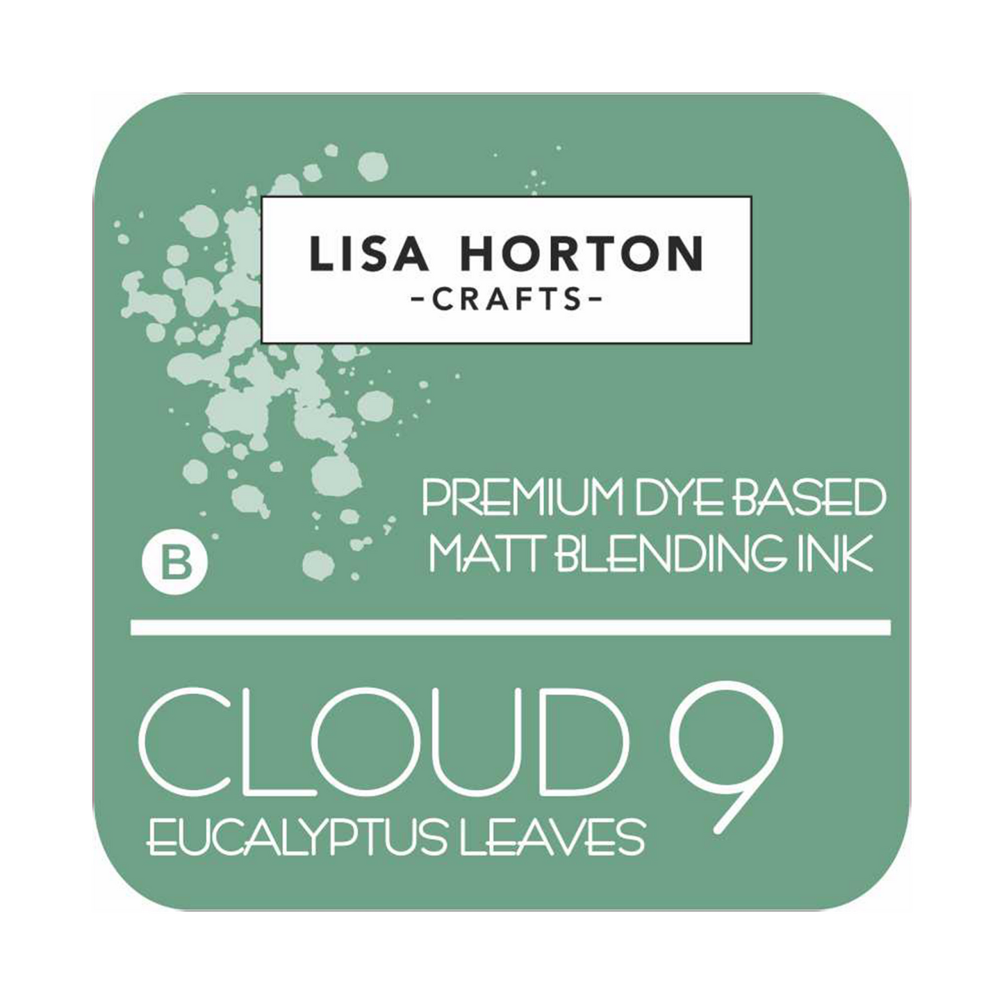 Lisa Horton Crafts Cloud 9 Matt Blending Ink Pad - Eucalyptus Leaves
