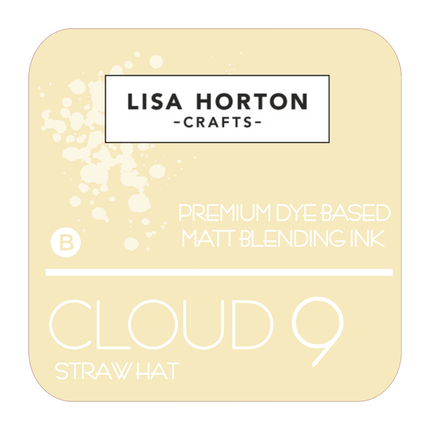 Lisa Horton Crafts Cloud 9 Matt Blending Ink Pad - Straw Hat