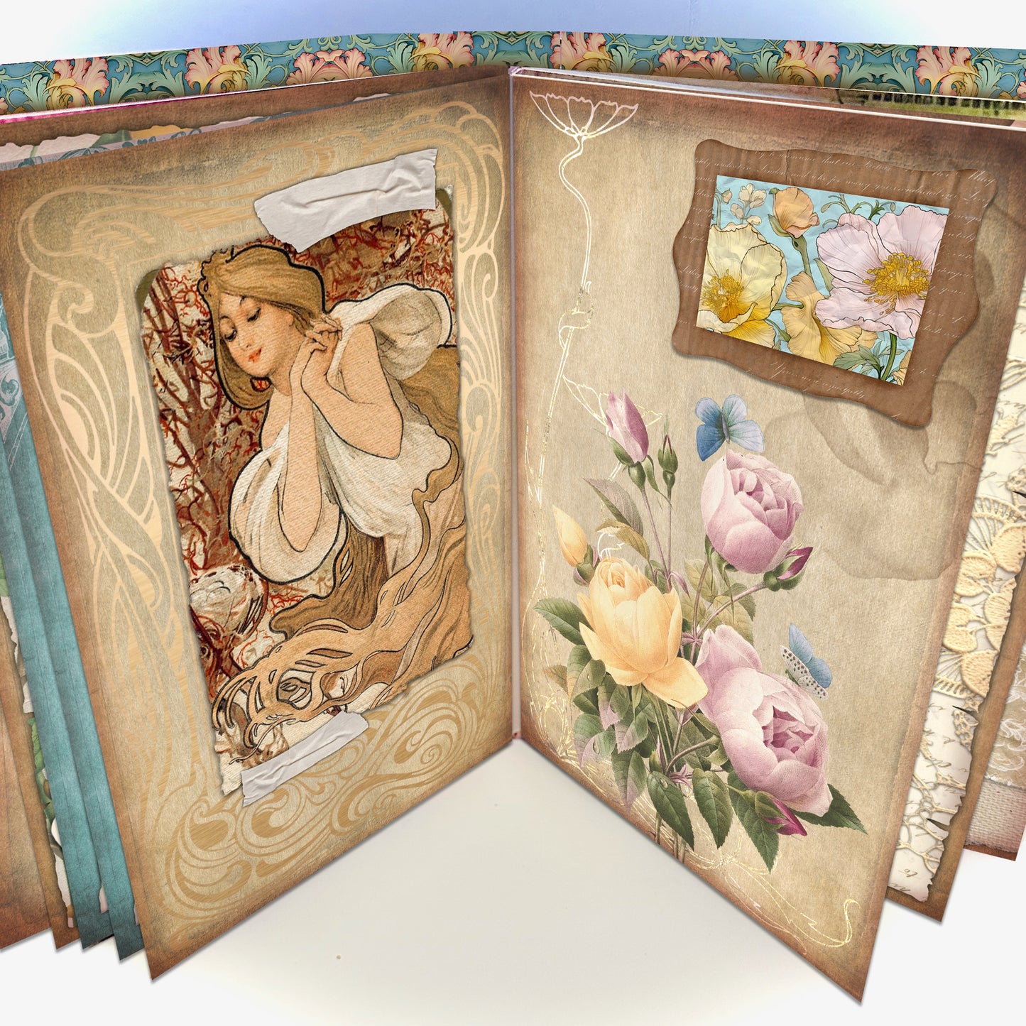 The Crafty Witches Nouveau Sweet Junk Journal Digital Collection