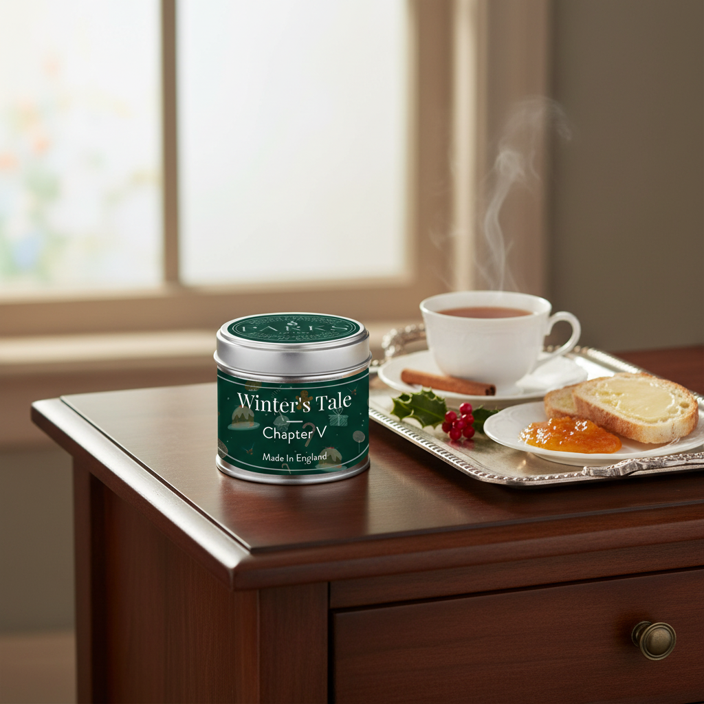 Park London Winters Tale 165gm Wax Candle Tin - Boxing Day Breakfast Chapter 5