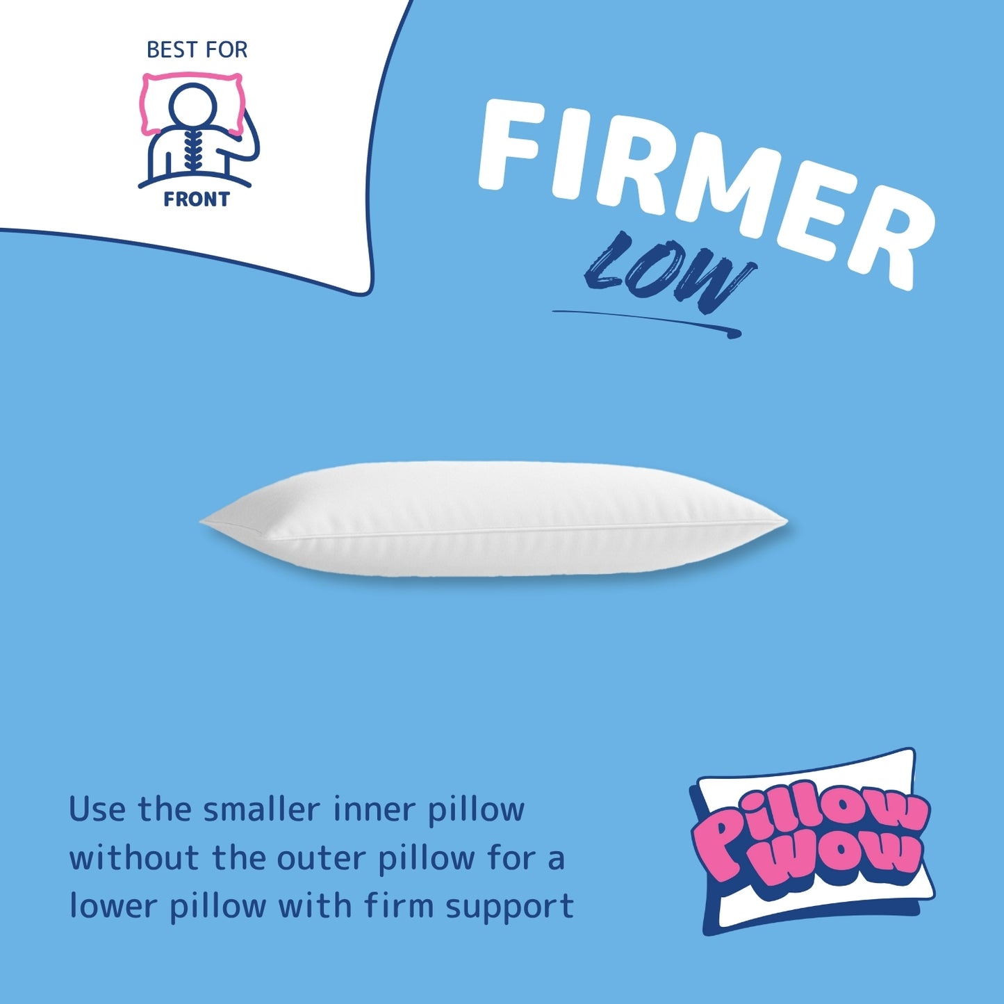 Pillow-Wow Adjustable Pillow - Buy 1 Get 1 FREE