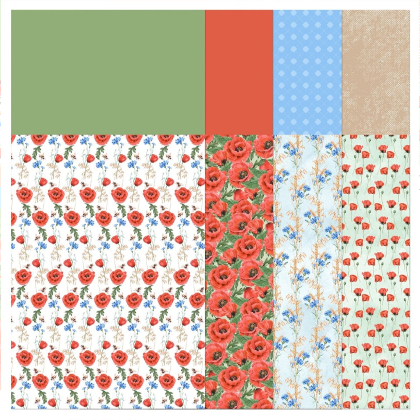 The Crafty Witches Poppy Meadow Digital Collection