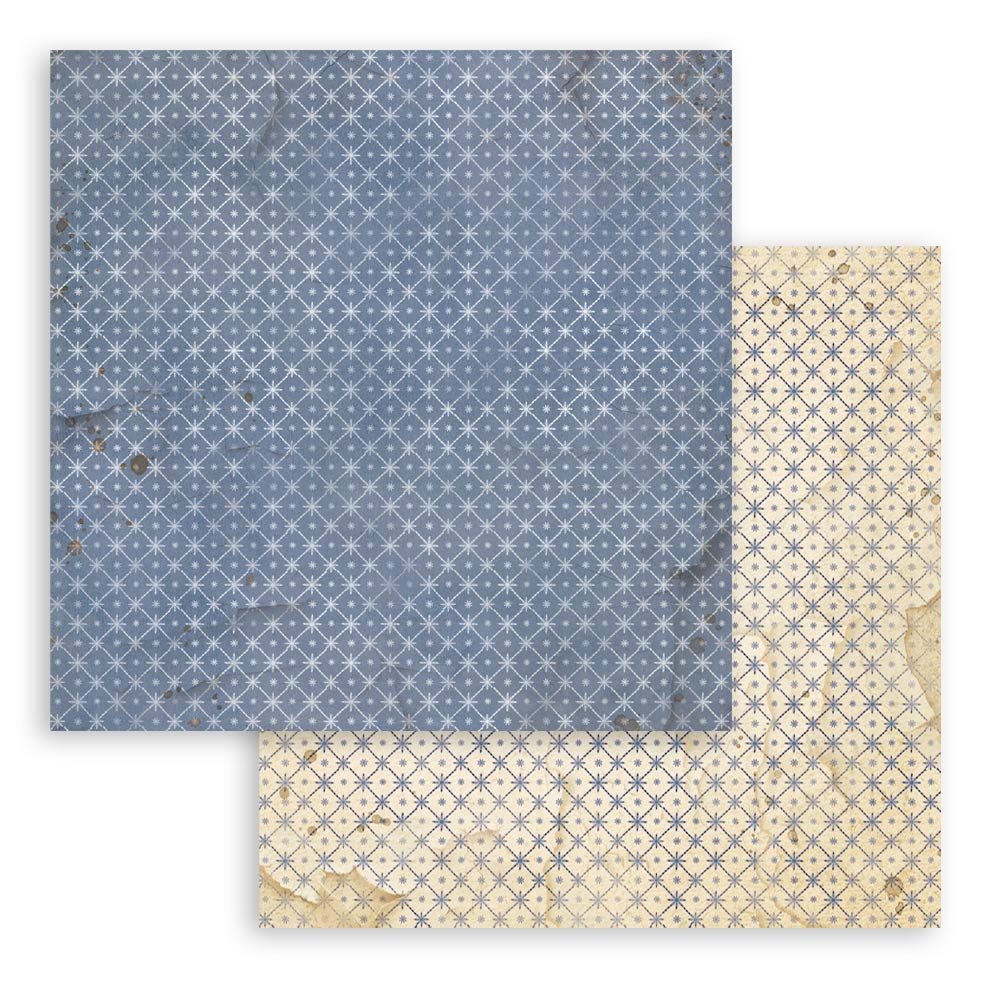 Stamperia Silent Night 12"x12" Backgrounds Pad - 10 Double Sided Sheets