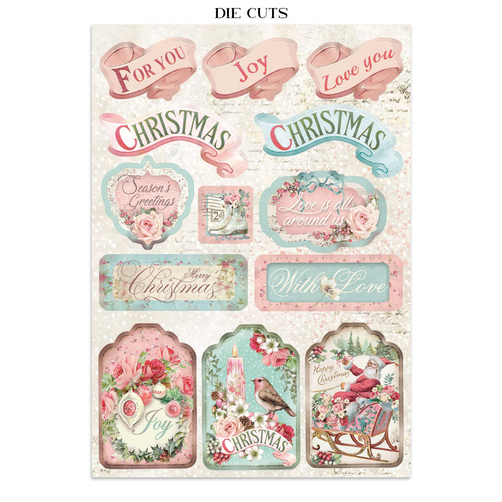 Stamperia Winter Magic Junk Journal Focus Points