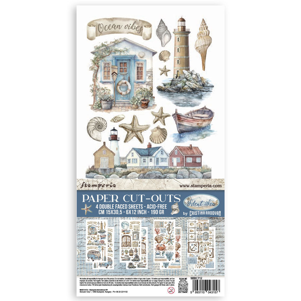 Stamperia Silent Sea Paper Cut-outs