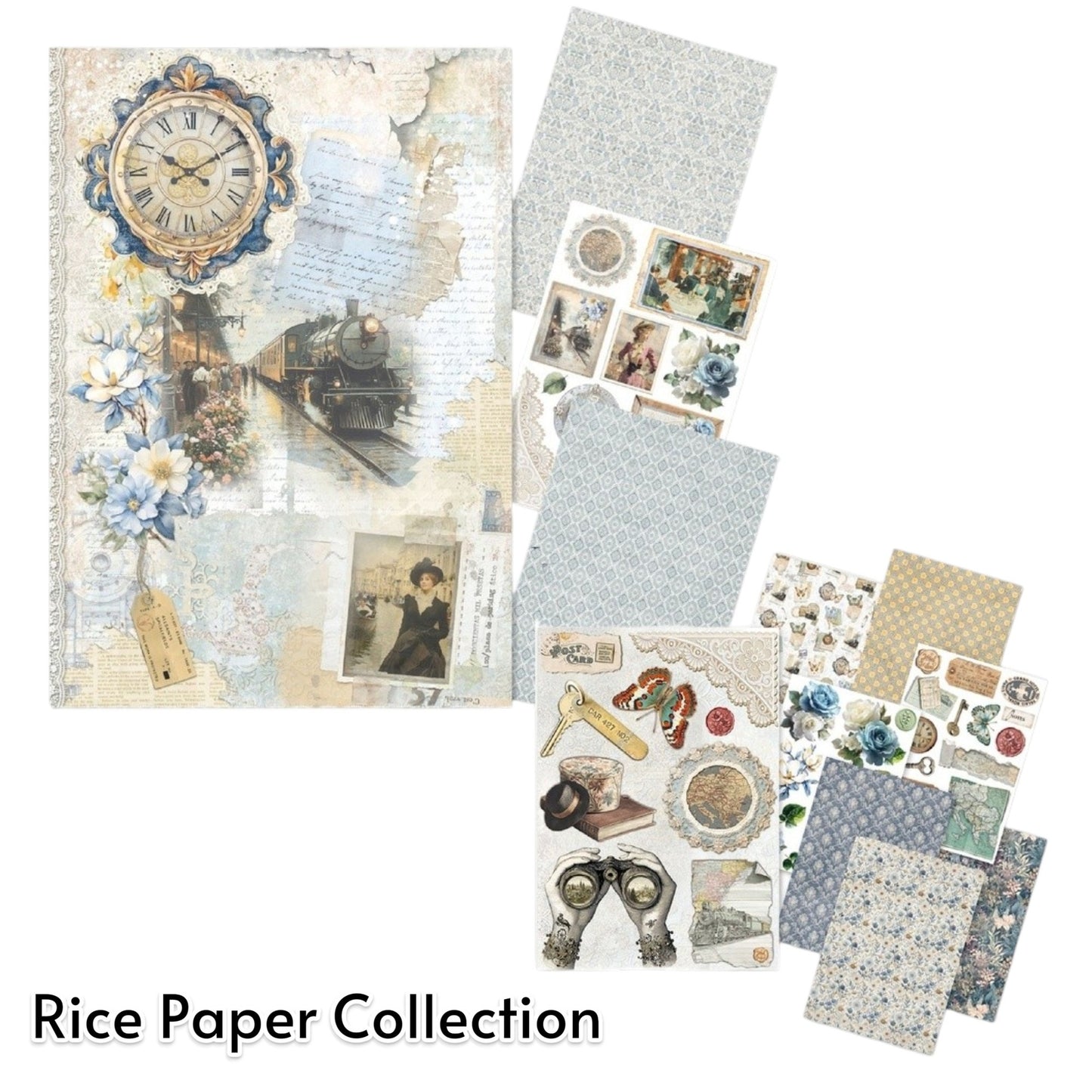 Ciao Bella Paper Eastern Journey Rice Paper Selection