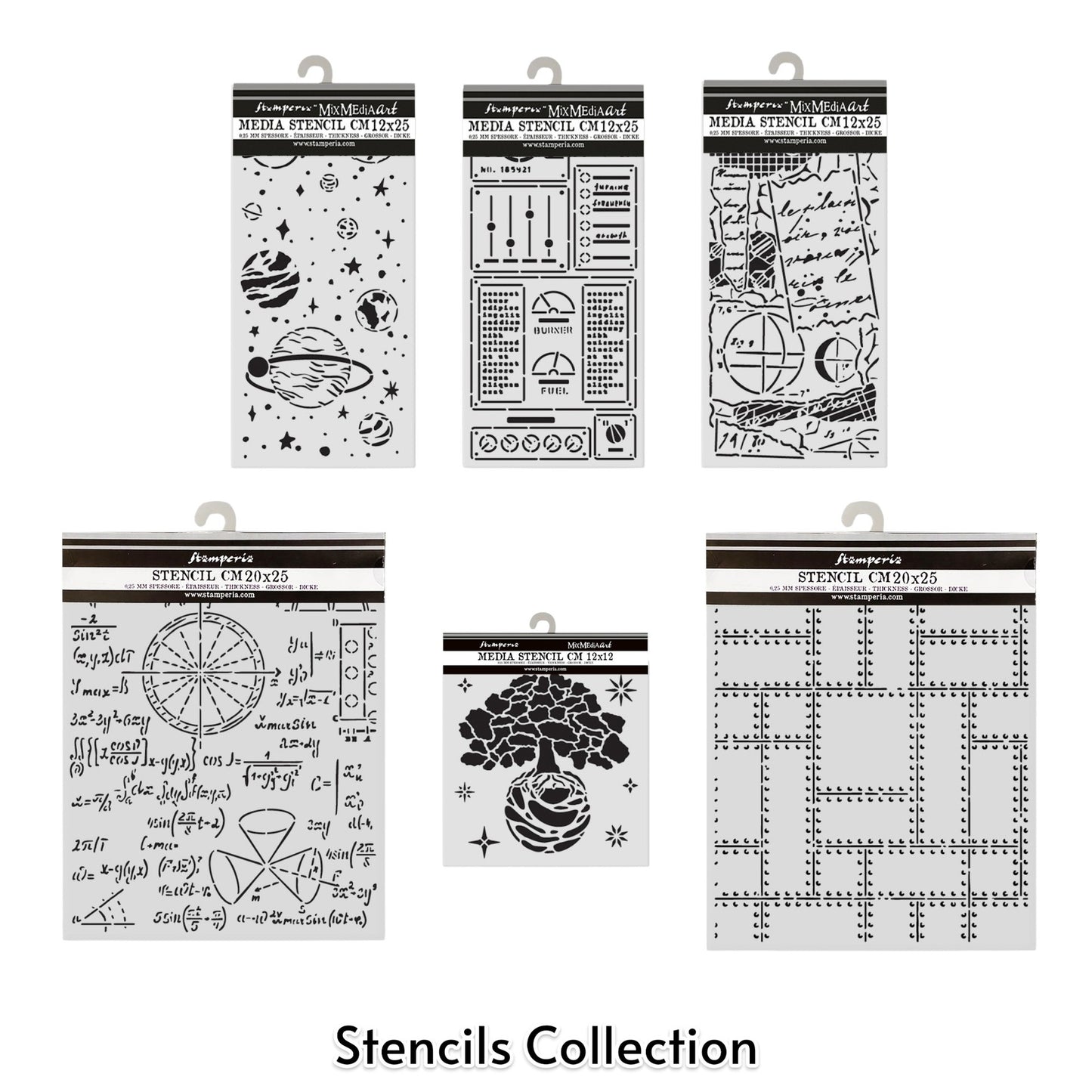 Stamperia A New Beginning Stencil Collection
