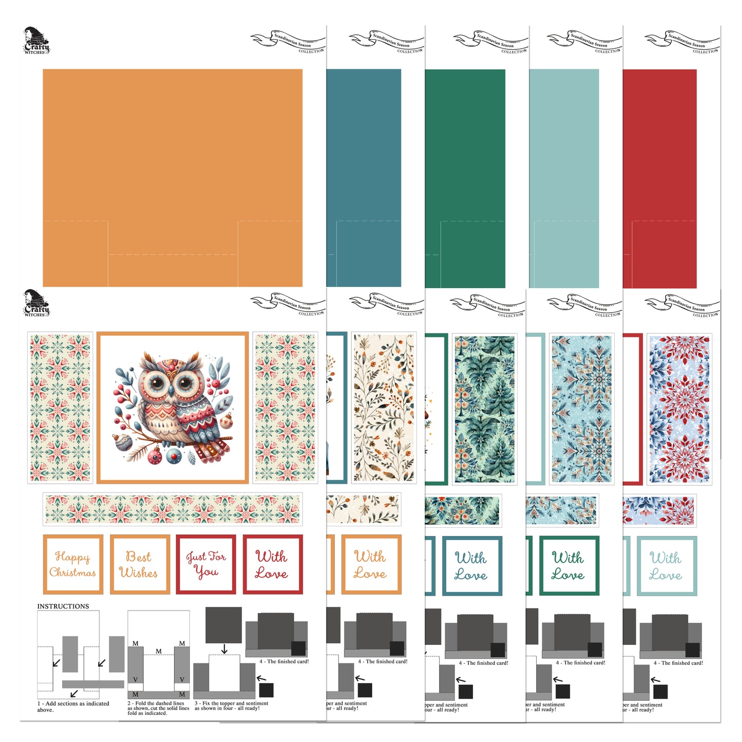 The Crafty Witches Magical Scandinavian Season Digital Collection