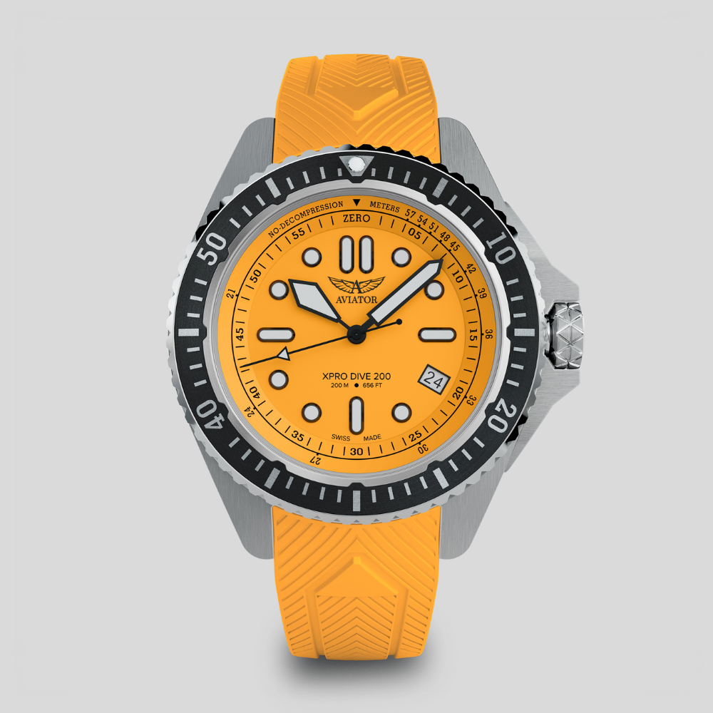 Aviator XPRO DIVE 200 (Orange) V.1.42.0.375.0 Watch