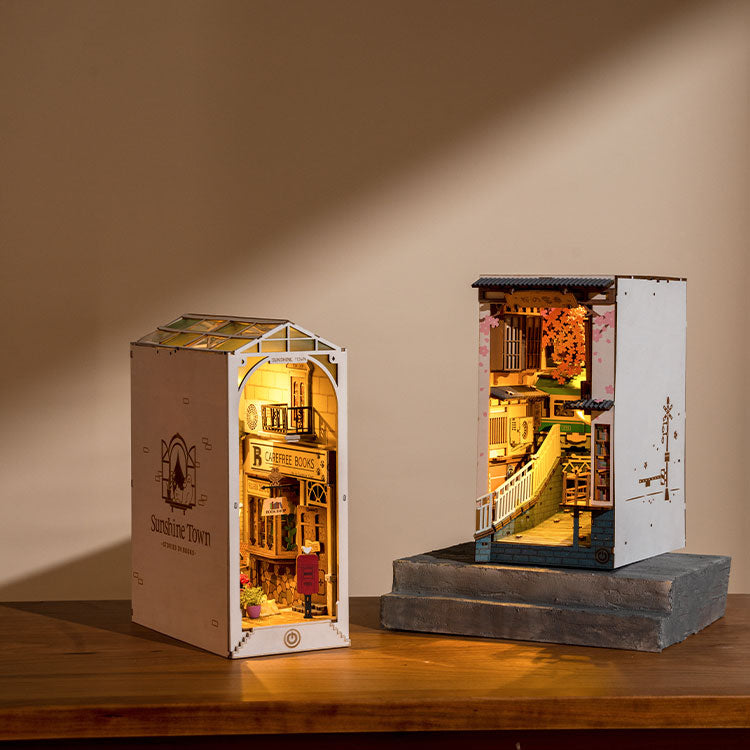 Rolife Sunshine Town - Book Nook Shelf Insert - TGB02