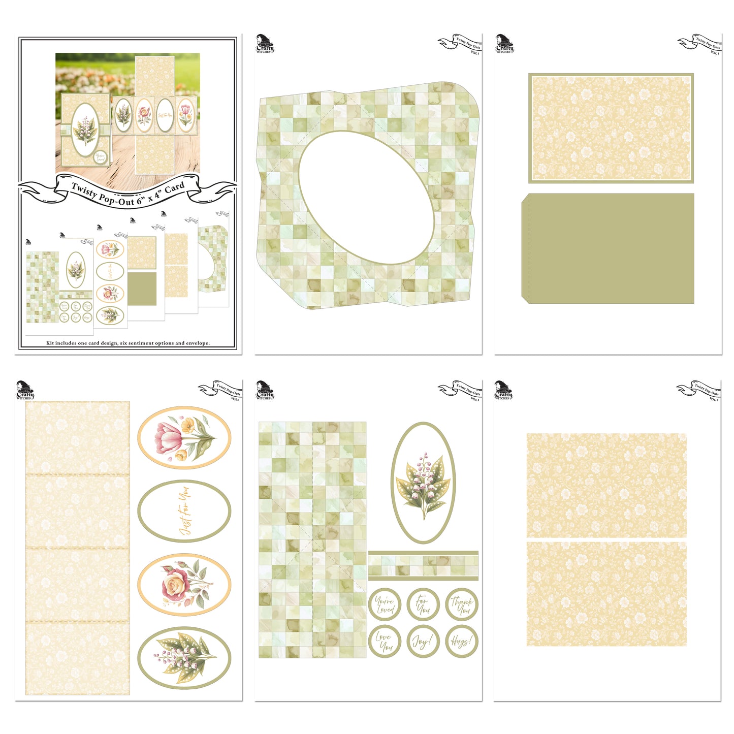 The Crafty Witches Spring Showers Digital Bundle