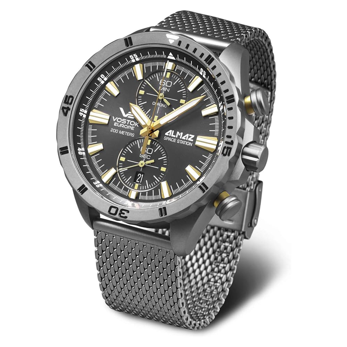 Vostok Europe Almaz Space Station 6S11-320H521B Watch