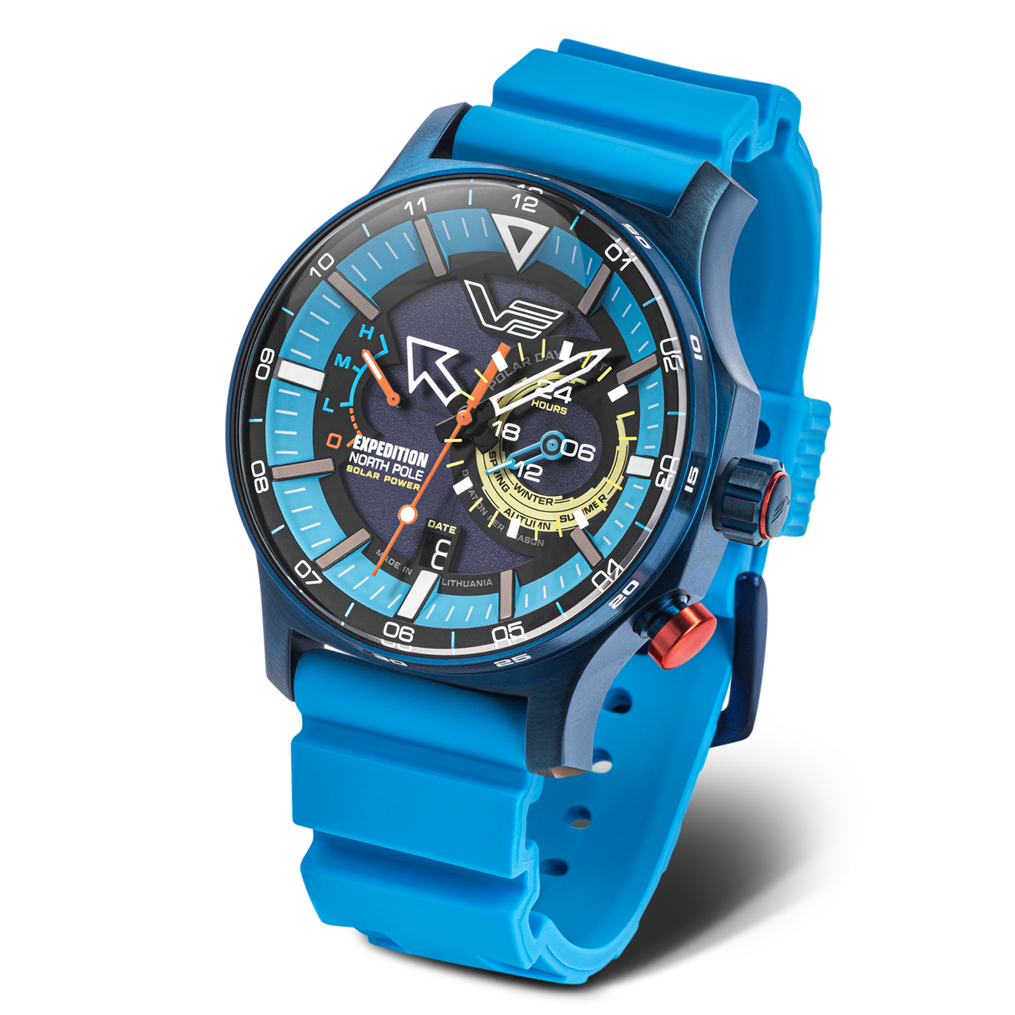 Vostok Europe Expedition North Pole 'Polar Ice' VS57-595D736L Watch