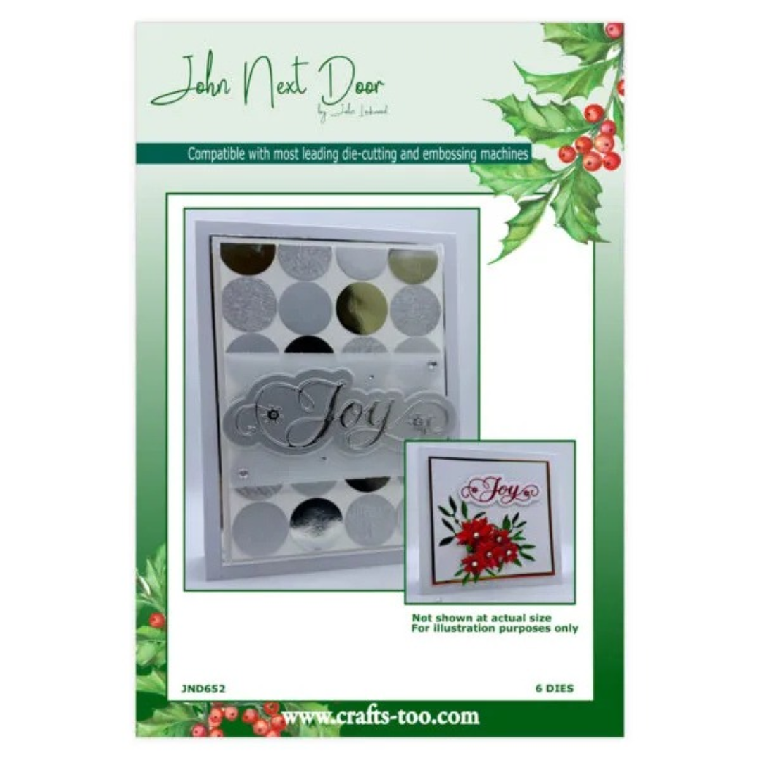 John Next Door Swirl Joy Duo Die Set - 6 Dies