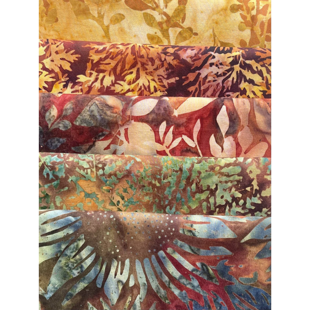 Village Fabrics Batik Fabric Pack