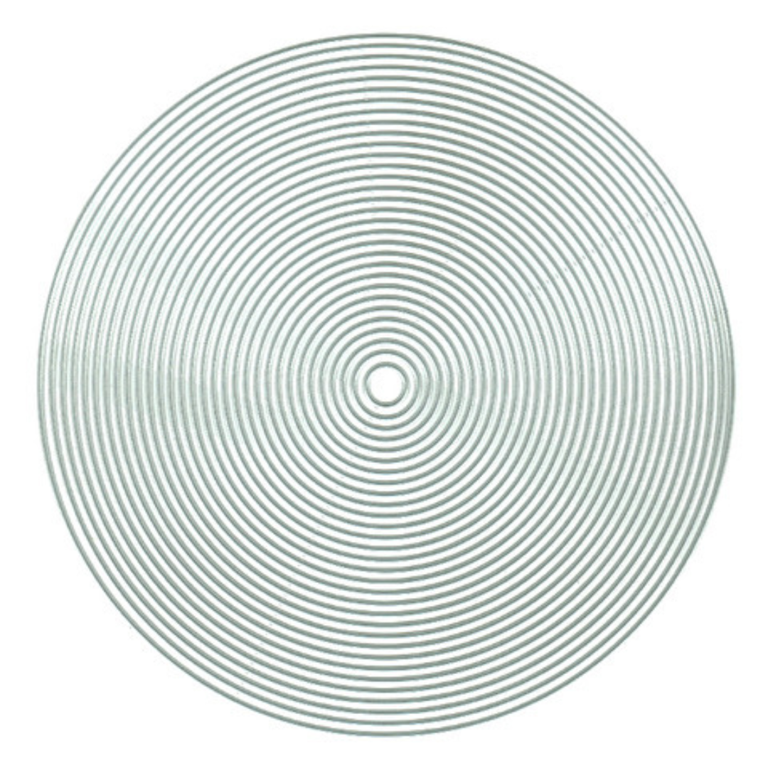 Press Cut Plain Circles Nesting Die Set - 31 Dies