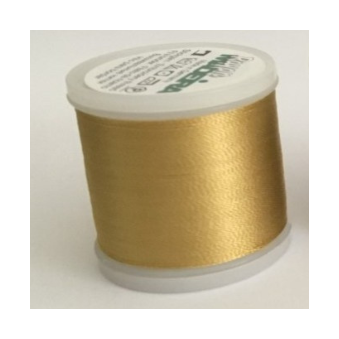 Village Fabrics Madeira Rayon 40 Thread - Gold 200m