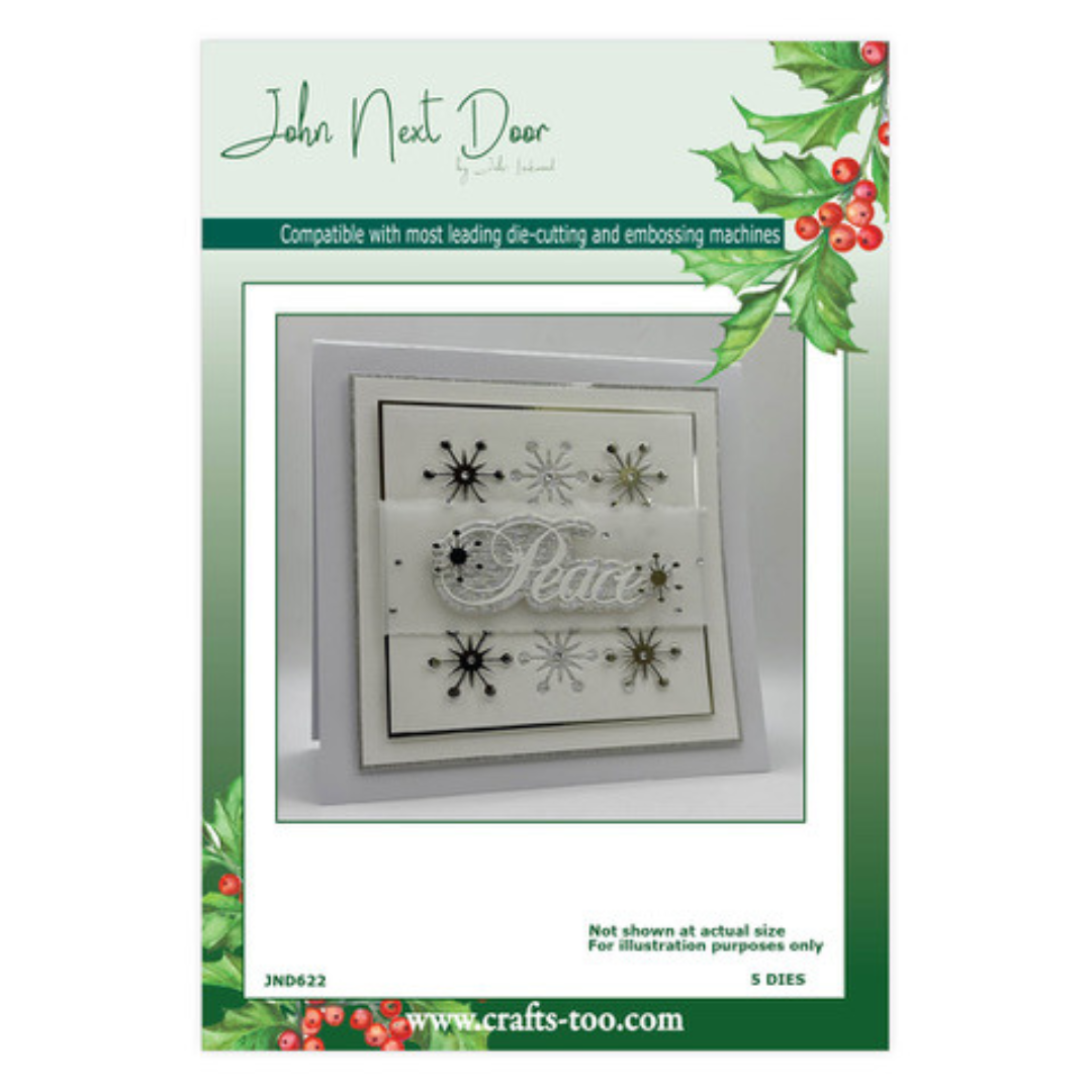 John Next Door Die Sets - Peace Stars