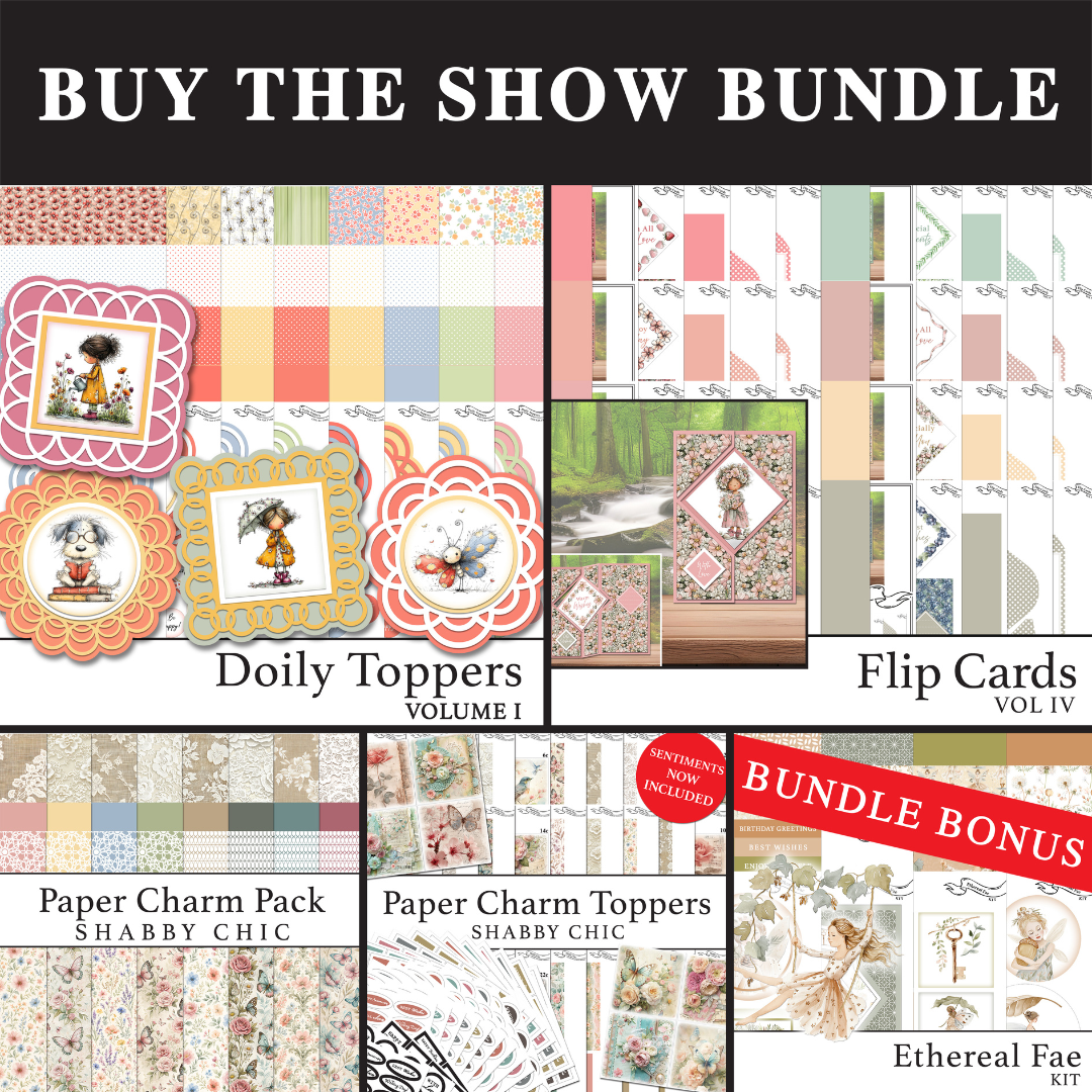 The Crafty Witches Doily Toppers Digital Bundle